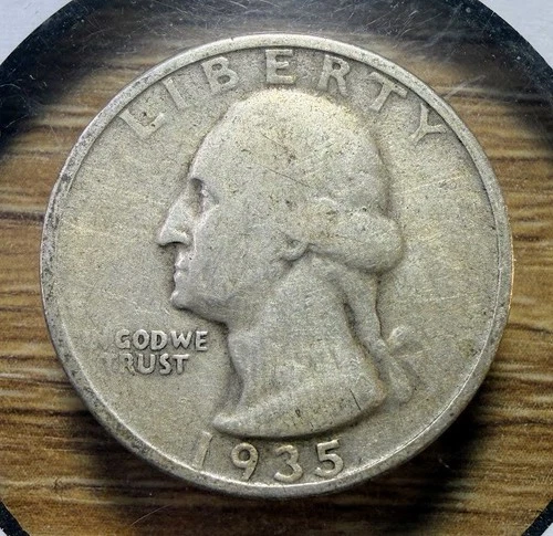 1935-P Washington Quarter — photo from another recent sale