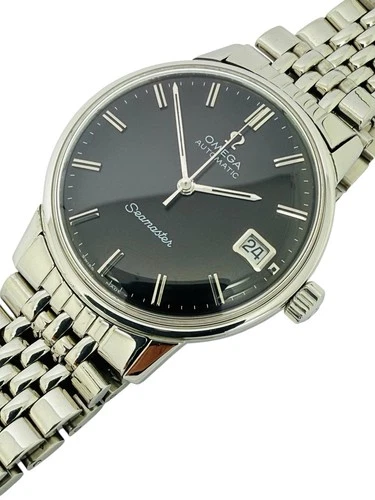 Omega Seamaster Automatic Date Black Dial 1970 Cal. 565 Stainless Steel 166.002
