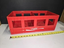 Large Hard Red Plastic crate Enjoy Coca Cola Red 8 Pack 2L - Rehrig Pacific Co.