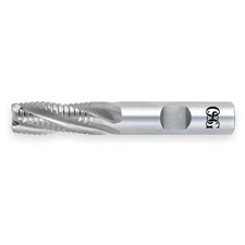 Osg 4700300 End Mill, Roughing, Co, 1/2, 4 Fl, Sgl Sq End