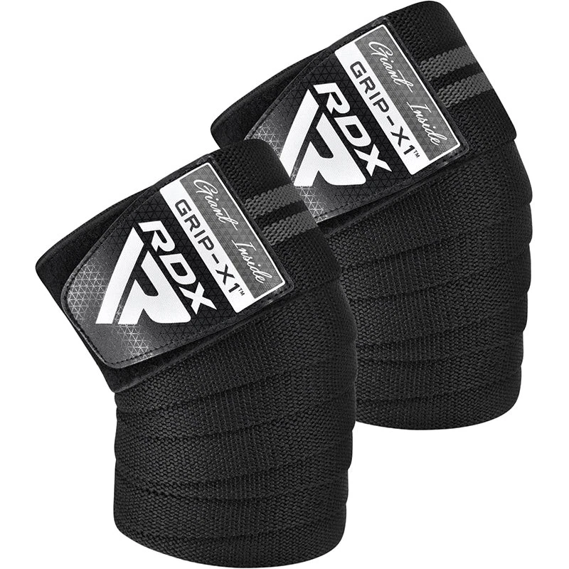 RDX Knee Wraps for Weightlifting, Gym & Squat Support Straps - Image 2 of 2