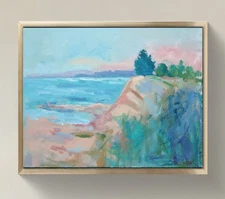 Original Impressionist Painting 14x11 inch on Canvas-Signed by Artist