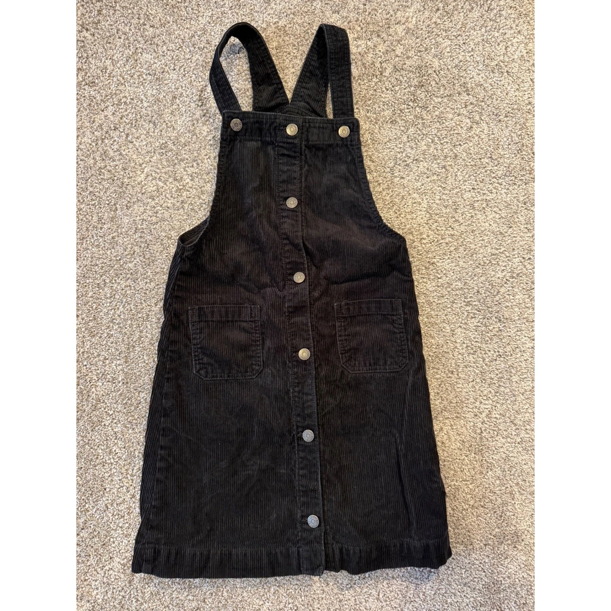 banana republic factory black dress Red Corduroy Jumper Dress  3 Women