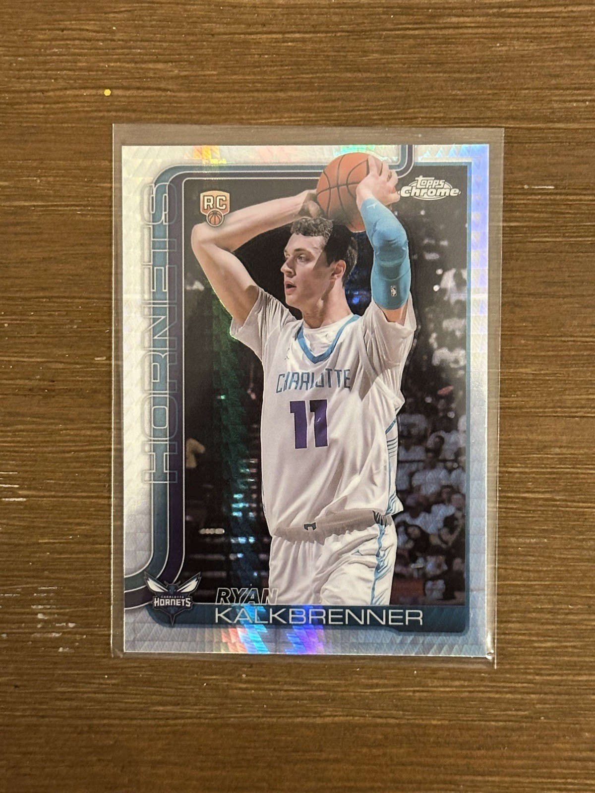 2025-26 Topps Chrome Ryan Kalkbrenner Prism Refractor Rookie RC #284