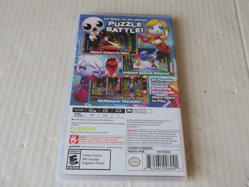 Crystal Crisis Nintendo Switch NTSC Region Free Nicalis Isaac US USA Cristal, photo 3 sur 3