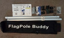 Flag Pole Buddy Gen 2 Starlink Mount kit for RV/Travel trailer ladders