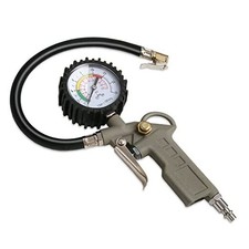 Tire Inflator with Pressure Gauge, 0-220PSI Dial Wheel Air Tire Pressure