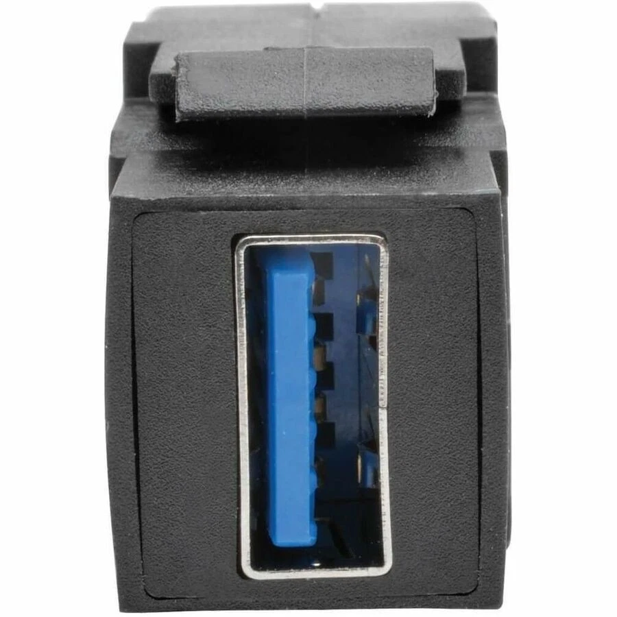 Tripp Lite Usb 3.0 Keystone Panel Mount Coupler Cable F/f Angled 1ft - Usb For - Image 4 of 4