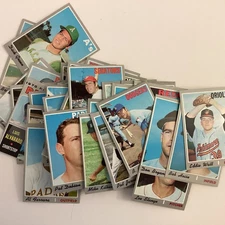 1970 Topps Baseball Cards Complete Your Set VG-EX see photos You Pick (#300-499)