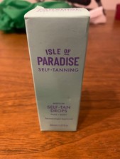 Isle of Paradise Face  Body Self Tanning Drops Medium - 1.69 oz, 50 ml Sealed