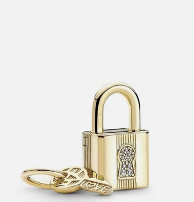 N.0 Charm Anhänger Silber 925 für Pandora Armband / in Gold / 2 er Set