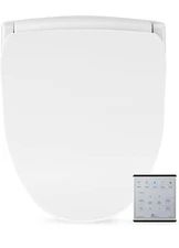 Bio Bidet Slim 2 Electric Bidet ROUND Toilet Seat Remote Heated Seat NEW