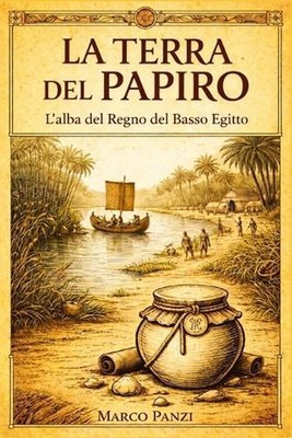 La terra del papiro: L'alba del Regno del Basso Egitto by Marco Panzi (Italian)