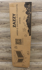 Dream On Me Zazzy Portable Playard with Bassinet in Black