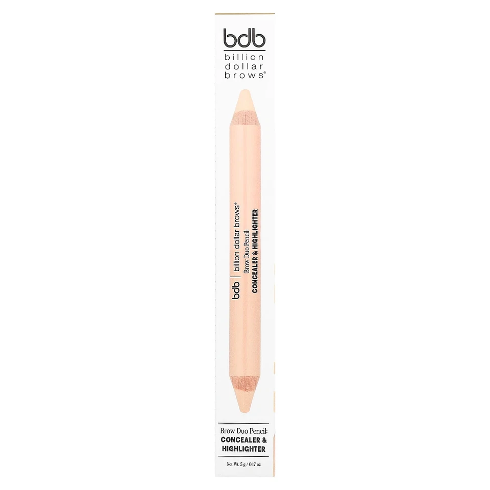 Billion Dollar Brows, Brow Duo Pencil, Concealer & Highlighter, 0.17 oz (5 g) - Image 2 of 4