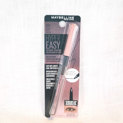Maybelline New York Hyper Easy No Slip Pencil Eyeliner Makeup, Black 001