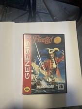 Pirates Gold Sega Genesis 1993 Cart, Box, Manual