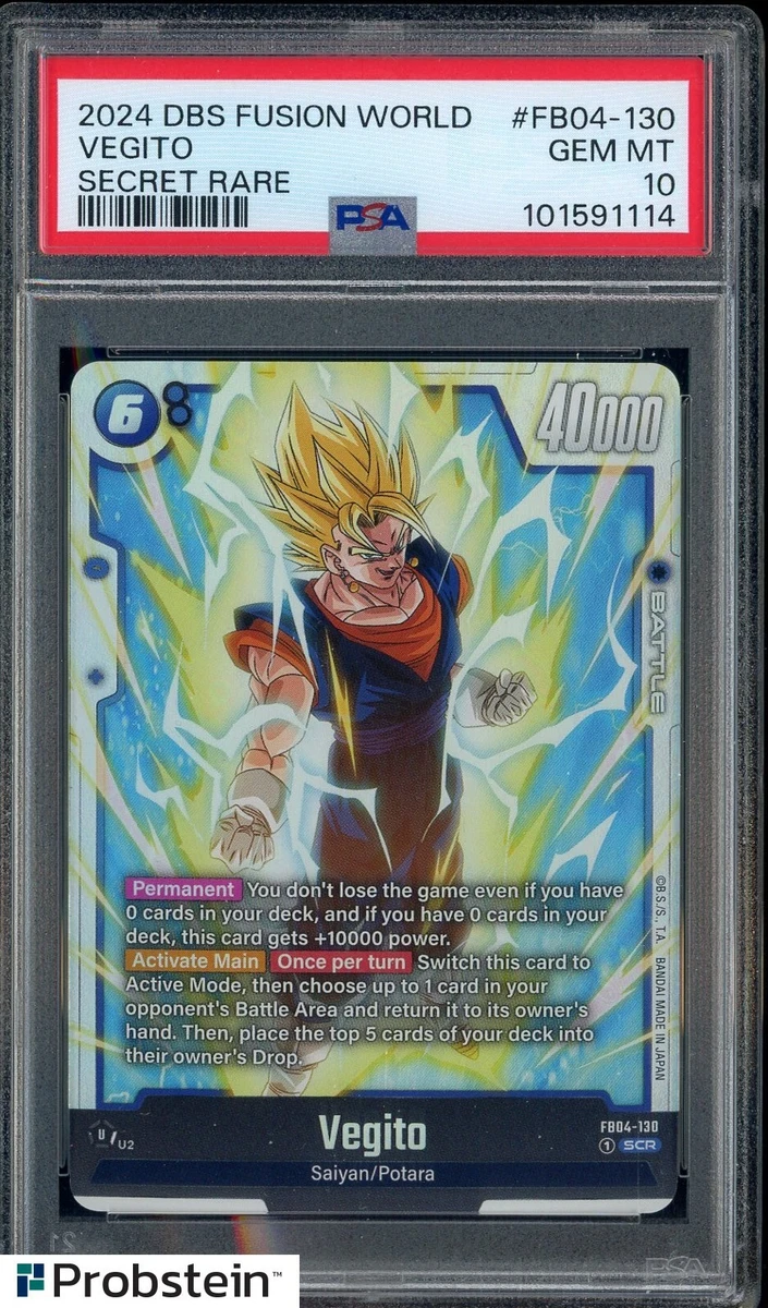Vegito In Individual Collectible Card Game Cards for sale - eBay