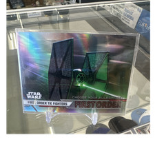 Topps Star Wars #CF-9 First Order TIE Fighters Insert Non-Sport Trading Card