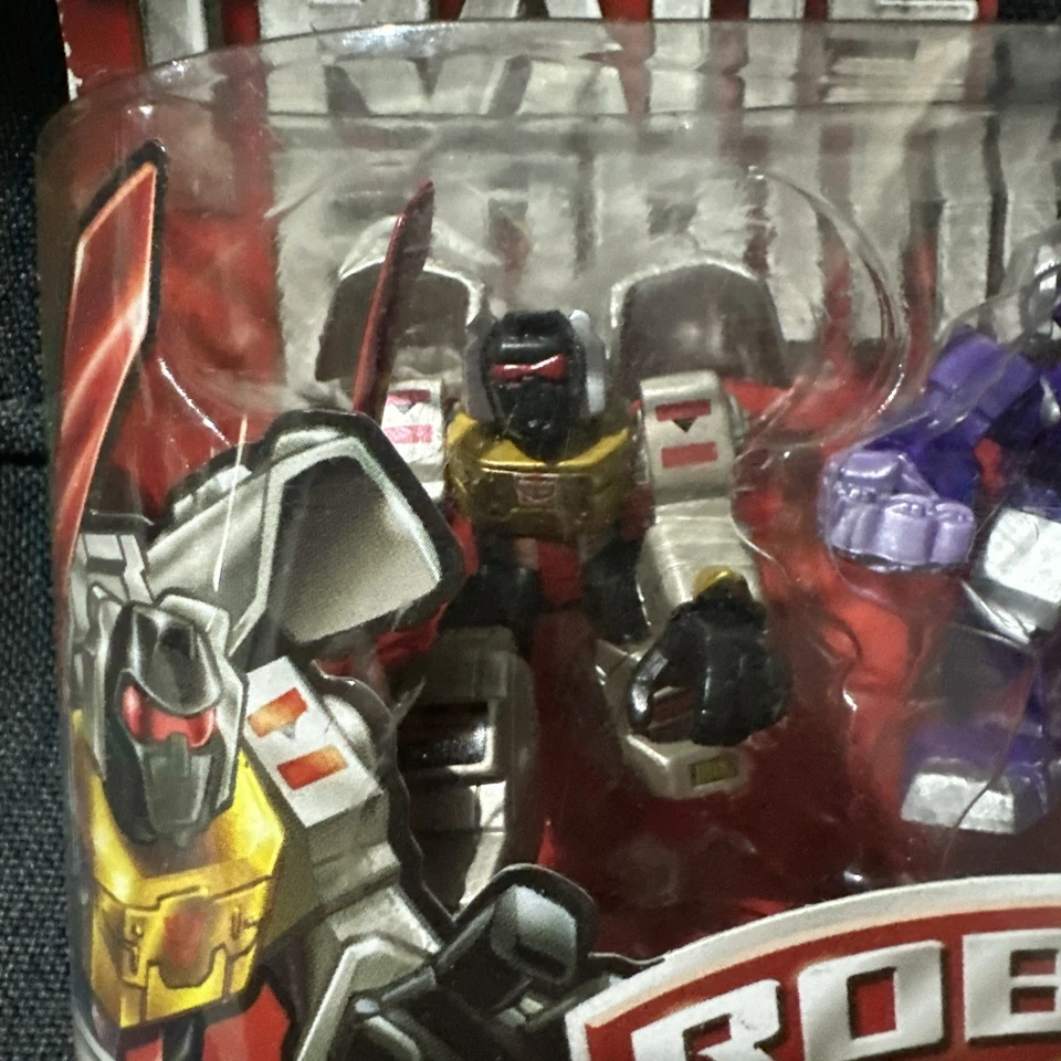 Hasbro Transformers - Robot Heroes - GRIMLOCK & SHOCKWAVE - 2006 - Image 4 of 4