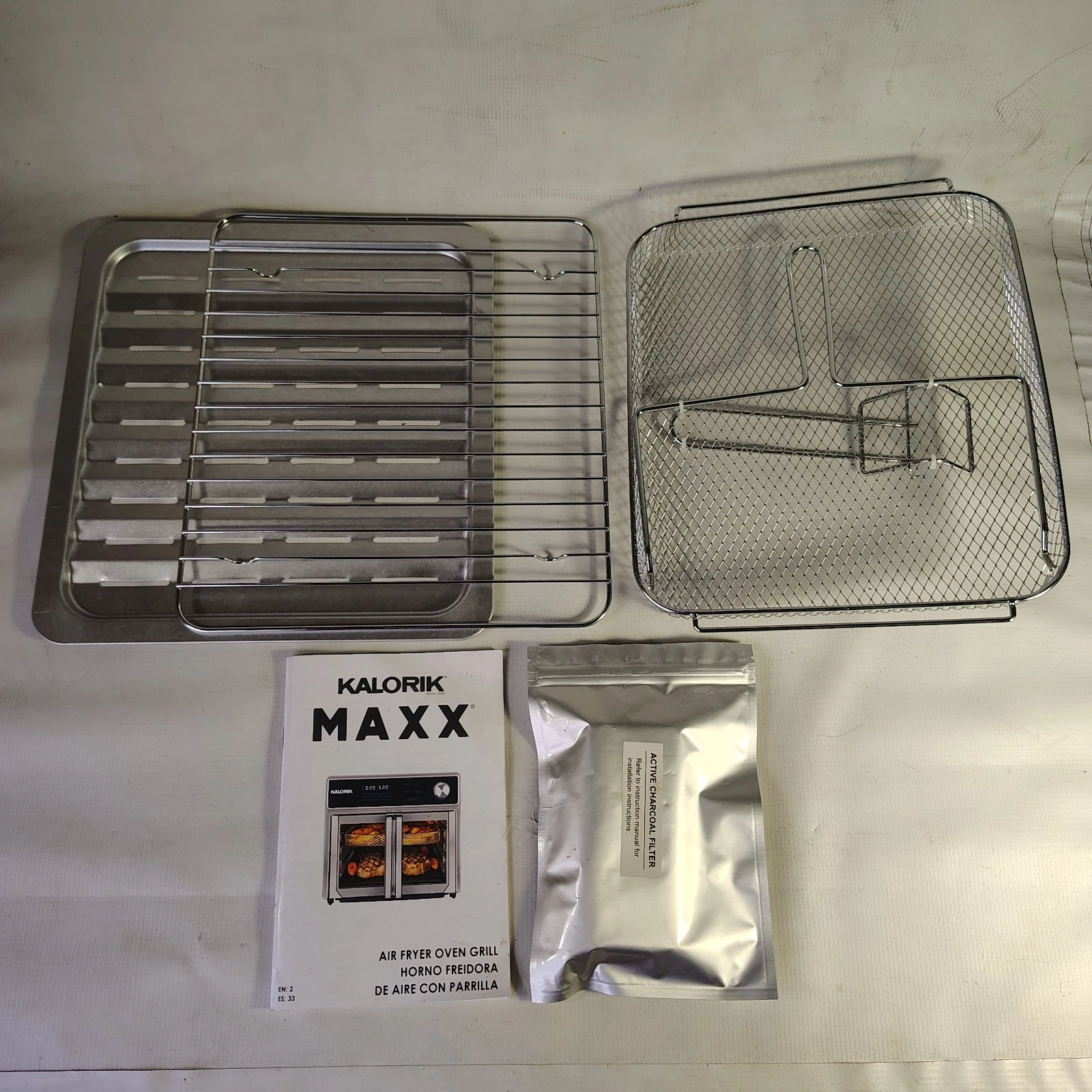 3 in 1 Air Fryer Accessories Set for Kalorik MAXX Air Fryer Oven 26QT 10 in 1 Co
Opens in a new wind