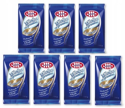 Mlekovita Mleko w Proszku Odtłuszczone Instant 7x250g