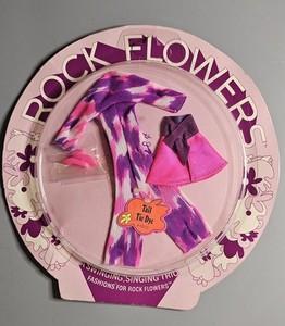 1970 VintageRock Flowers Tall Tie Dye Outfit #4055 Mattel DollsUnopened