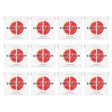 SIMPLY Gum Cleanse (Grapefruit and Prickly Pear), 15 Count (Pack of 12) 