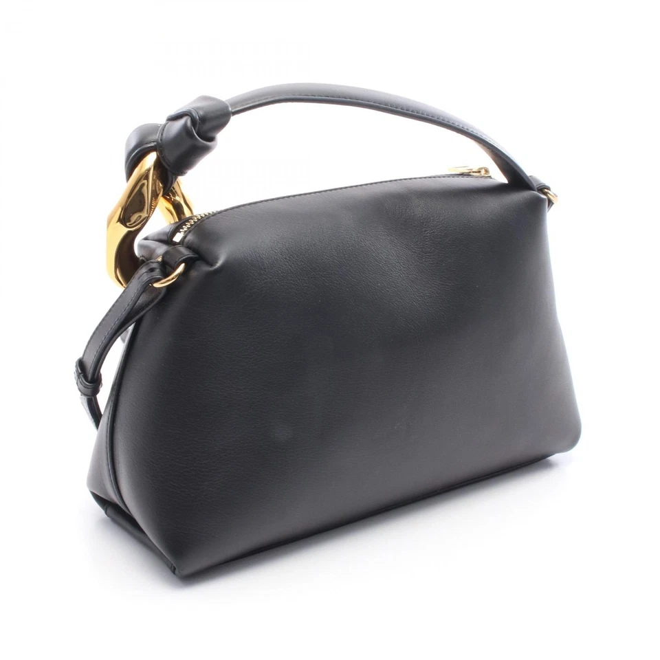 Bolso Bandolera JW Anderson Hombro HB0557LA0307 Cuero Negro Usado Mujer Foto 2 de 4