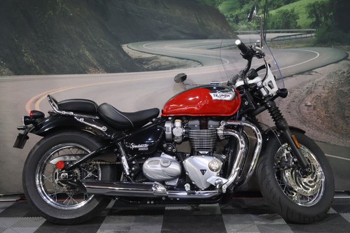 2023 Triumph Bonneville Speedmaster Chrome Edition Diablo Red 