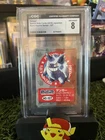 CGC 8 Gengar 127 Bandai Kids 2018 Japanese Retro Reprint Pokemon NM/Mint