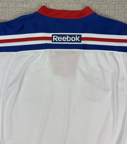 New York Rangers Jersey Mens 2XL White Blue Red NHL Hockey Premier Reebok New - Picture 15 of 16