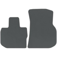 Veloursmatten für  BMW X3 G01 Bj. 2017 - 2025 Passend Automatten GRAU VORNE ALPS