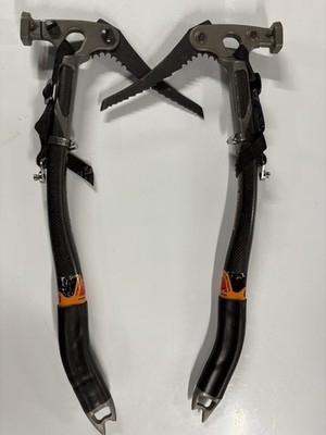 BD Ice Tool Axe Hammer Carbon Fiber Cobra Venom Black Diamond Leash Mountaineer