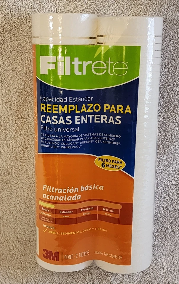 Filtrete Standard Capacity Whole House String Wound Water Filter 3WH-STD-SO1 - Image 2 of 2
