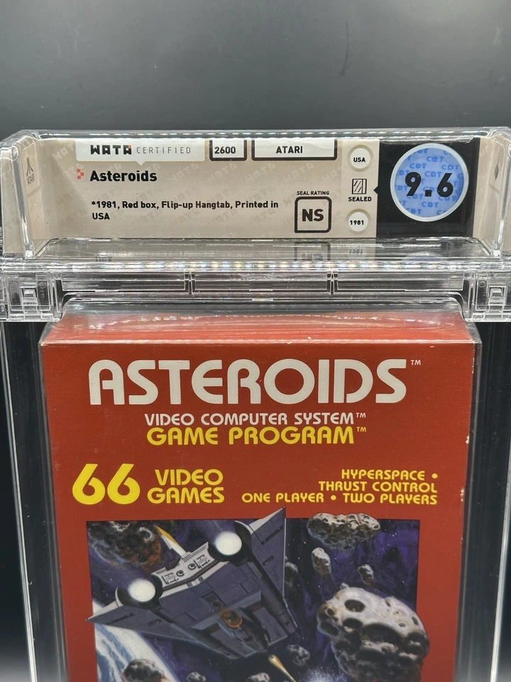 Atari 2600 Asteroids 9.6 - Graded - Sealed - New - Wata - Image 2 of 4