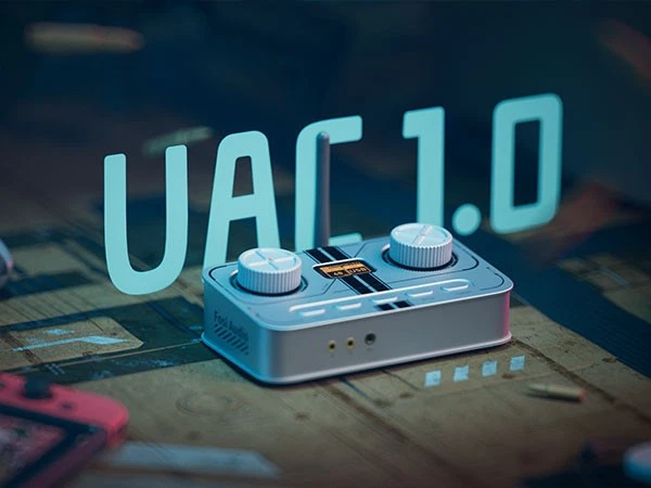 Fosi Audio K7 DAC Headphone Amp Desktop USB C Digital to Analog for Gaming NEW - Image 3 of 4