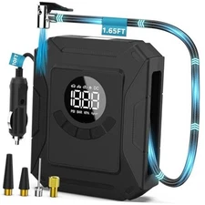  Tire Inflator Air Compressor 12V DC Portable Air Pump 150 Dc Electric Air Pump