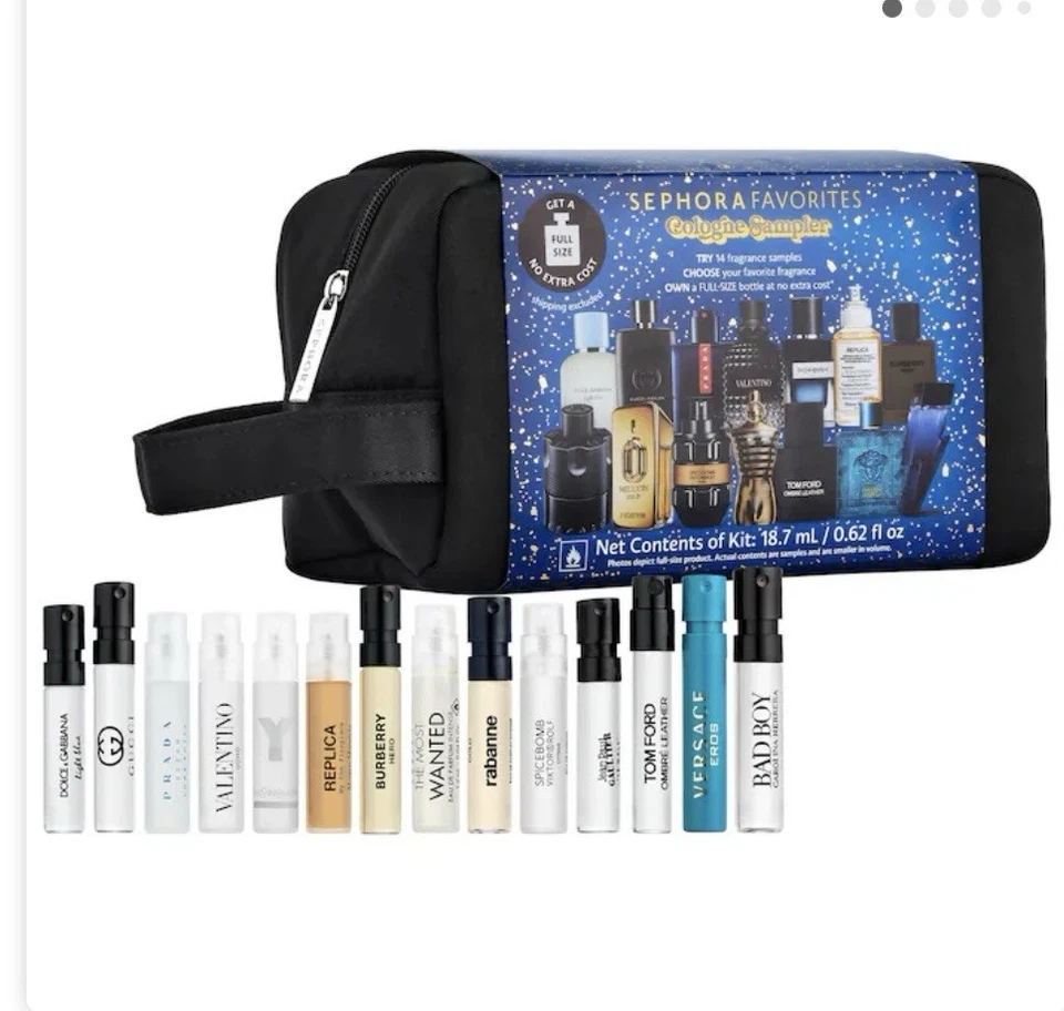 Muestreador de colonia Sephora 2025 para hombre con certificado para botella de tamaño completo Foto 2 de 3