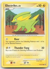 Electrike 74/127 Platinum Pokemon TCG DM