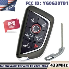 YG0G20TB1 Remote Key Fob for Chevrolet Corvette C8 2020 2021 2022 2023 2024