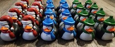 24 PENGUIN Winter Rubber Ducks 2" Jeep Duckies Standard Size