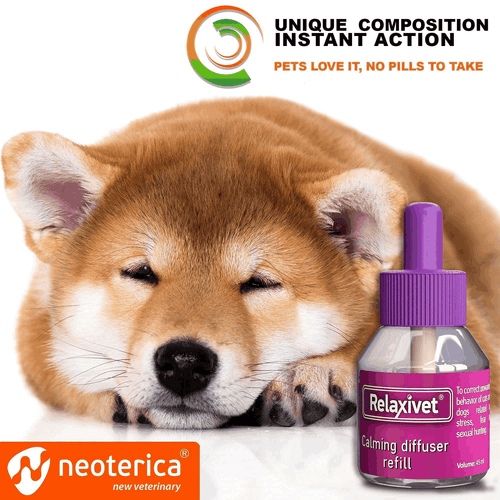 Dog Calming Pheromone Diffuser Refill 2 Pack Improved in Germany Anti Anxiety - Picture 5 of 6