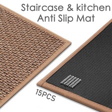 Non-slip Stair Treads Indoor Stairs Carpet for Wooden Steps 8" x 30" Stair Rugs