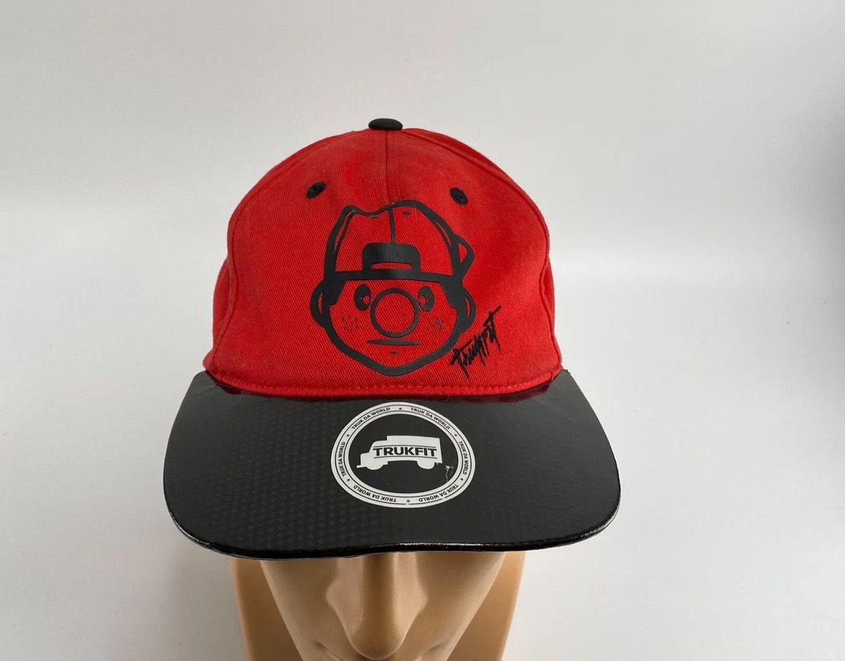 Trukfit Feeling Spacey Red Tones Slick Bill Snapback Baseball Cap Hat | eBay
