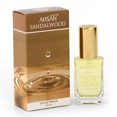 Ahsan Sandalwood Liquid Eau De Parfum For Unisex, 30ml