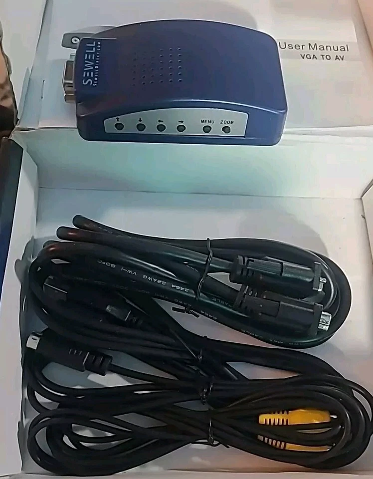 Video Converter Adapter For VGA to Composite And S-Video converter  - Image 2 of 4