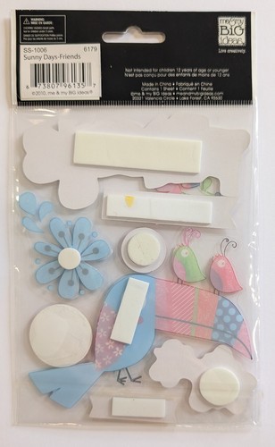 Sunny Days Friends Forever Scrapbooking Stickers By Soft Spoken - 第 2/2 張圖片
