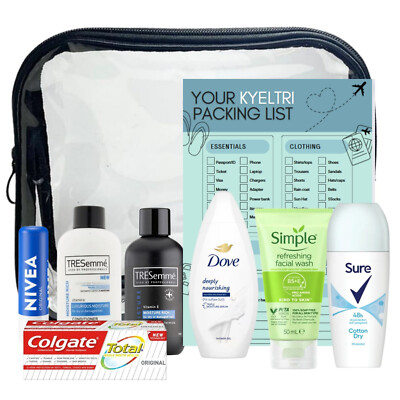 Vacation Toiletries List Travel Toiletries For Women Travel Size