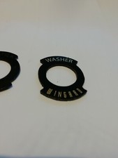 Classic Bmc Mini Cooper Hornet Elf Wingard Washer Pump Decal Disc Quality Repro